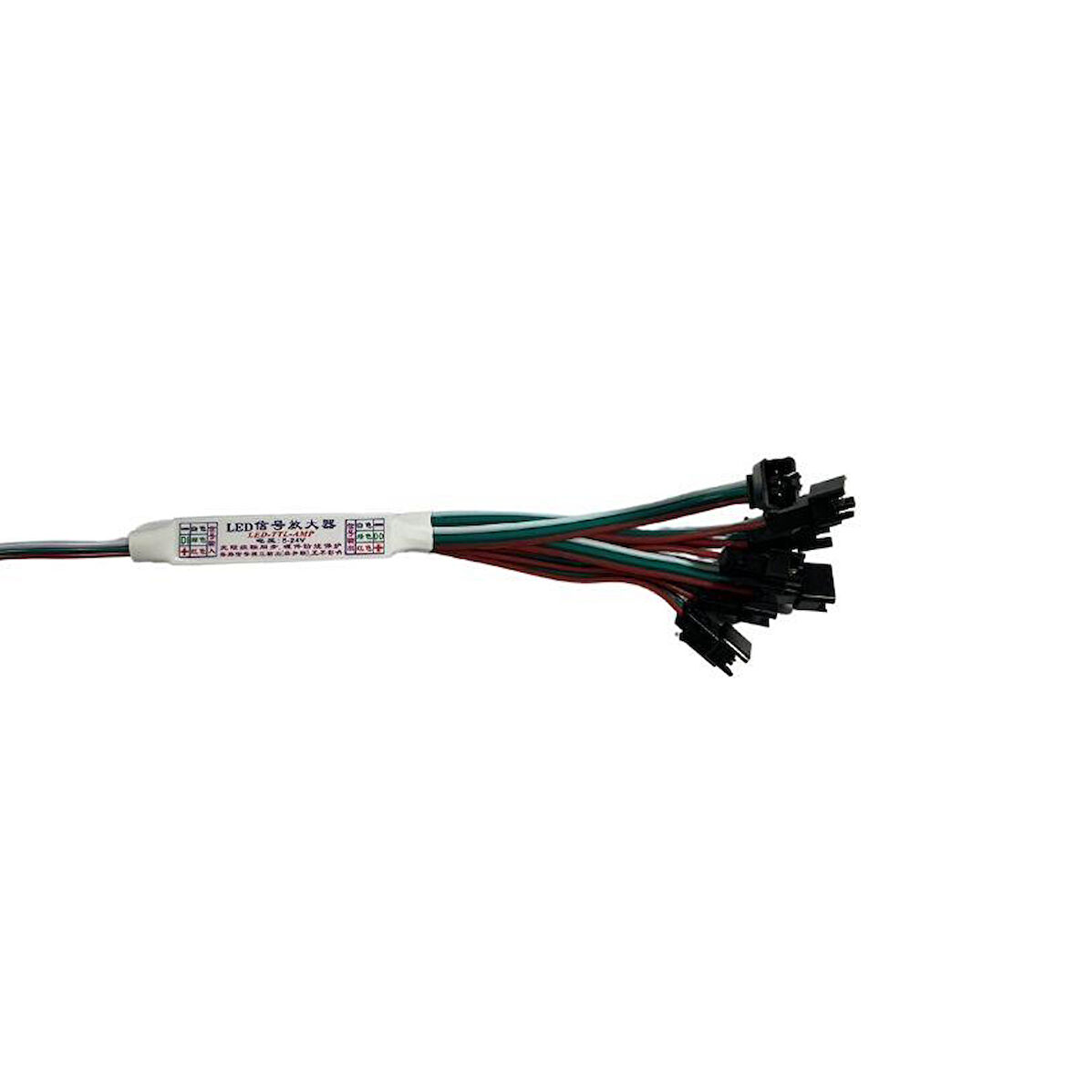 5-24V 8'li Pixel Çoklayıcı Amplifier WS2811-WS2812B Pixel Led Çoklayıcı