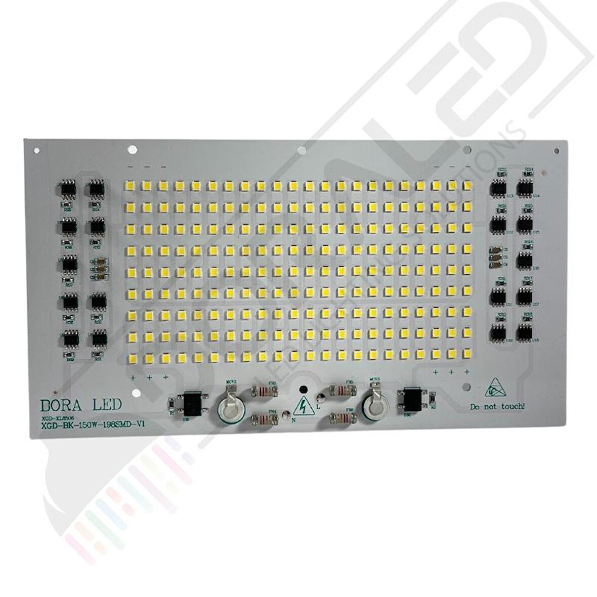 220V 150W 2835 SMD Ledli Beyaz Hazır Projektör Ledi 220 Volt 150 Watt