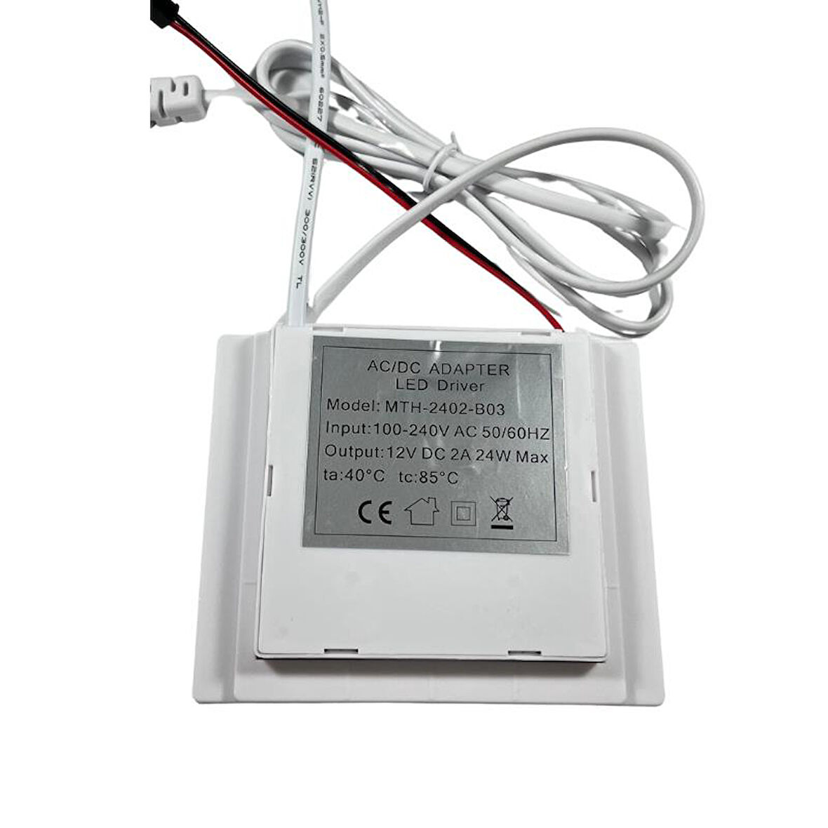 220V Girişli 12V 2A Dokunmatik (Touch) Ayna Arkası Sensör+Bugu önleyici girişi Banyo Aynası Mobilya Sensörü