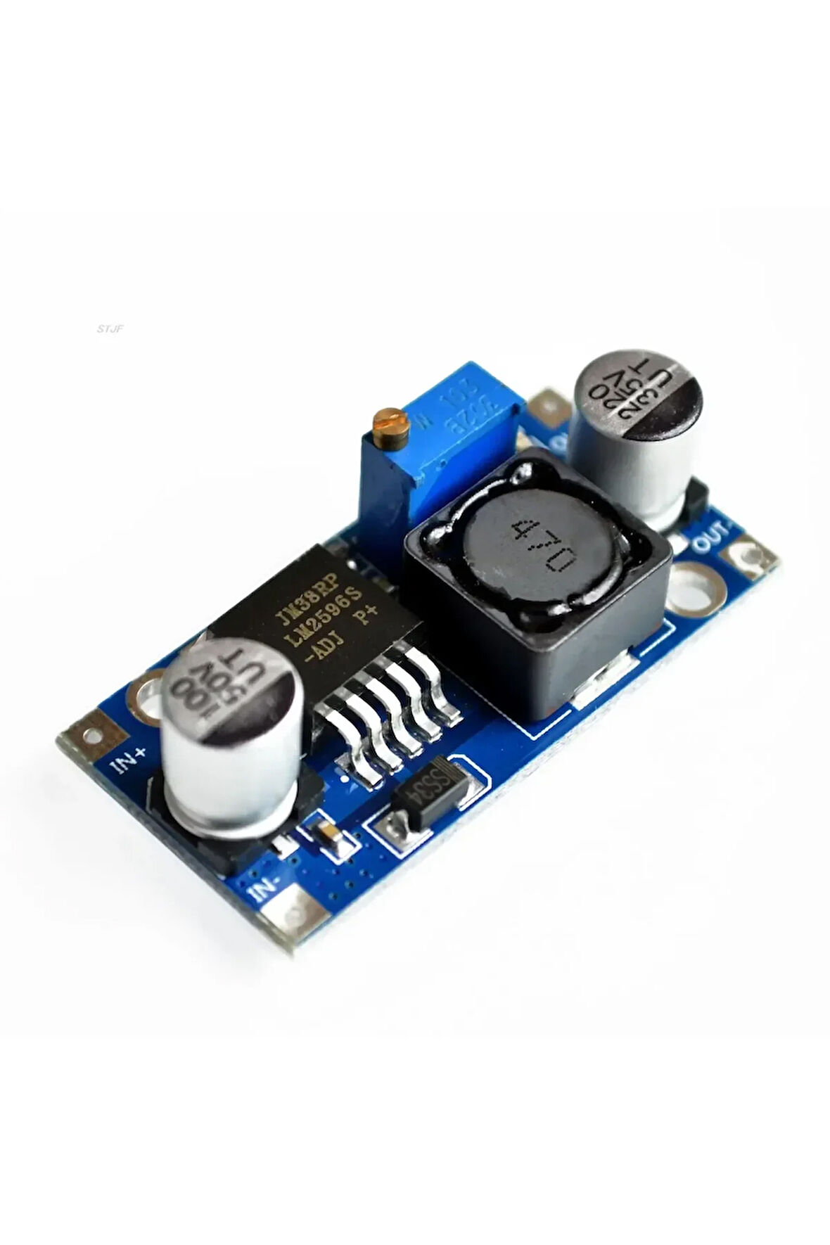 Lm2596 Ayarlanabilir Voltaj Düşürücü Güç Modülü (4-35v Giriş - 1-30v Çıkış)V