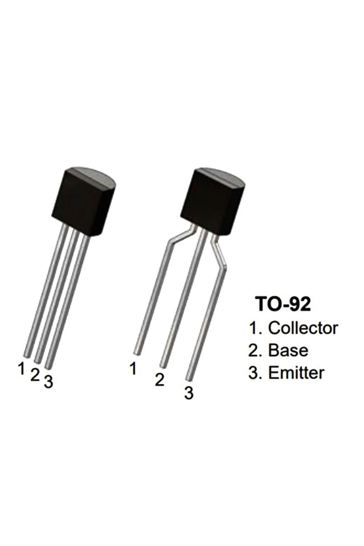 BC237 - TO92 NPN Transistör 50 ADET