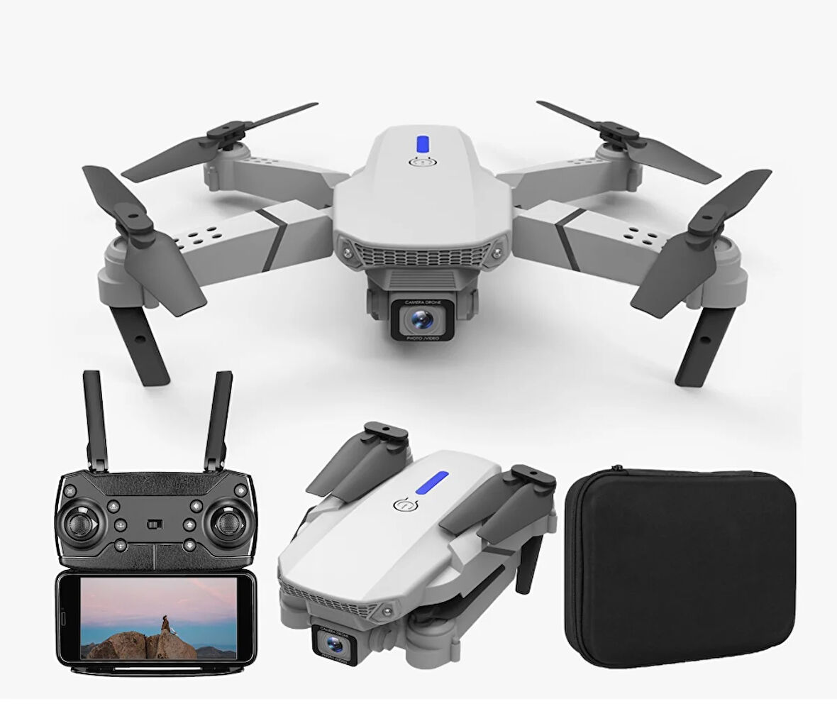 4 K Akıllı HD Çift Kamera İle1080 P Gerçek Zamanlı Drone