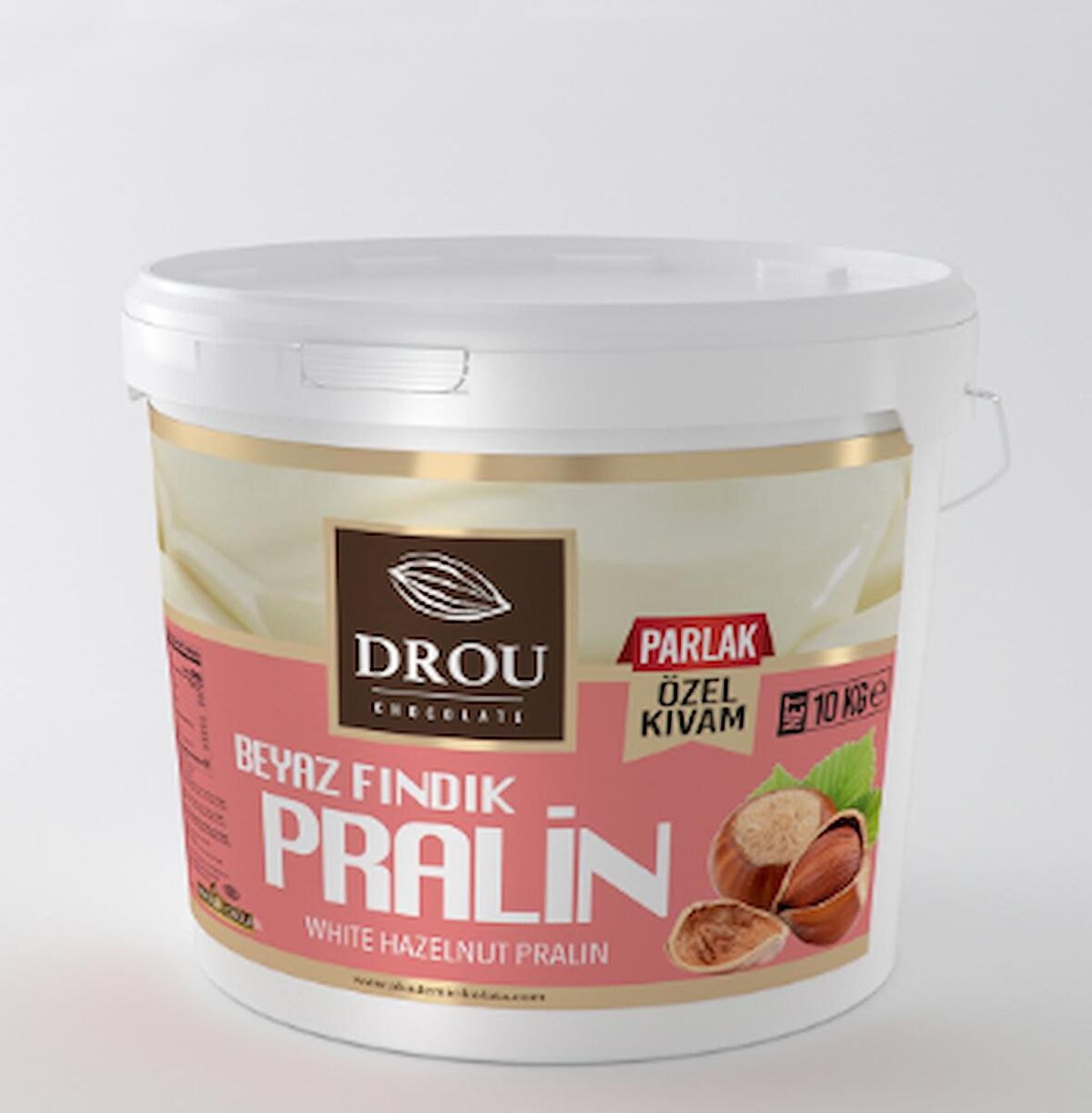 DROU BEYAZ FINDIK PRALİN 10 KG