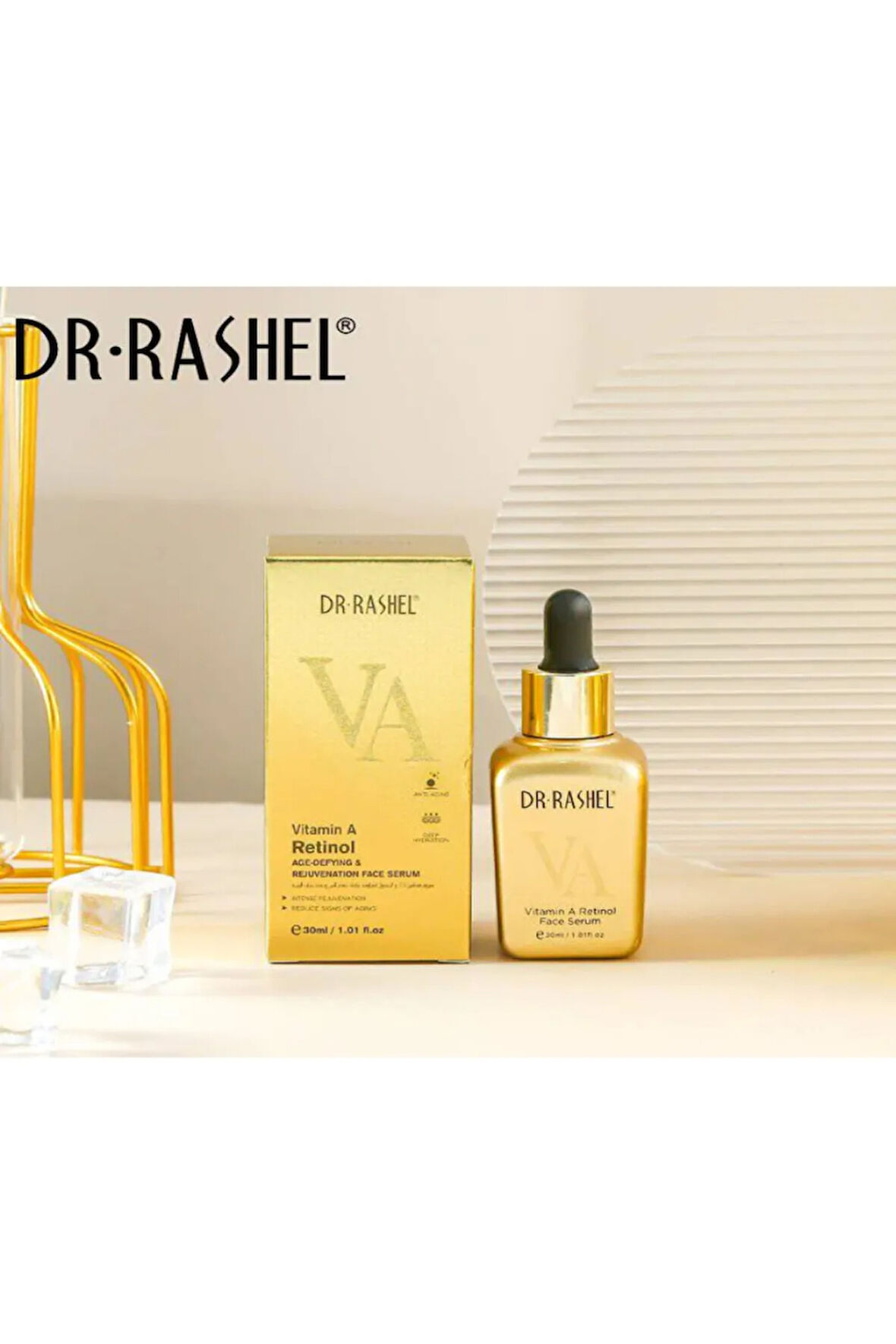 Vitamin A Retinol Yaşlanma Karşıtı ve Gençleştirici Yüz Serumu 30ml(1 adet)