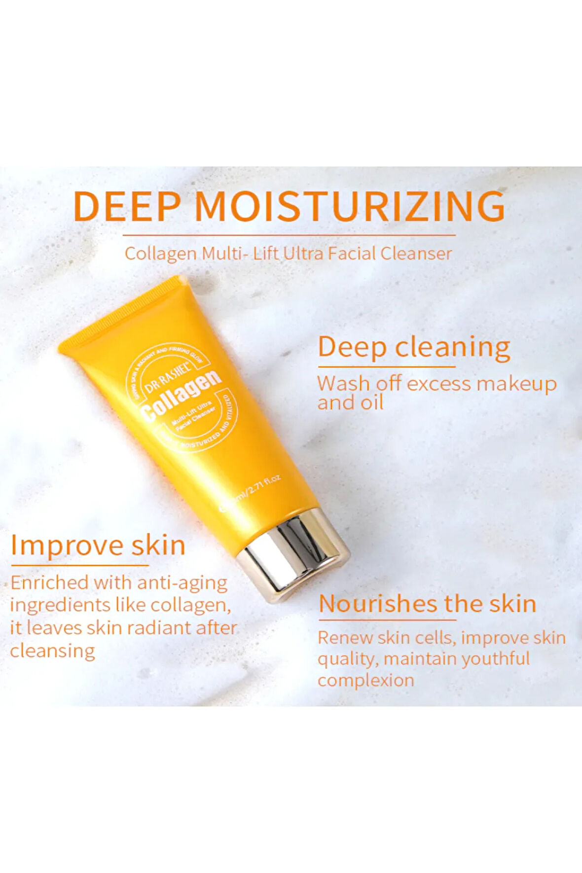 Kolajen Multi-Lift Ultra Yüz Temizleyici 80ml (1 adet)