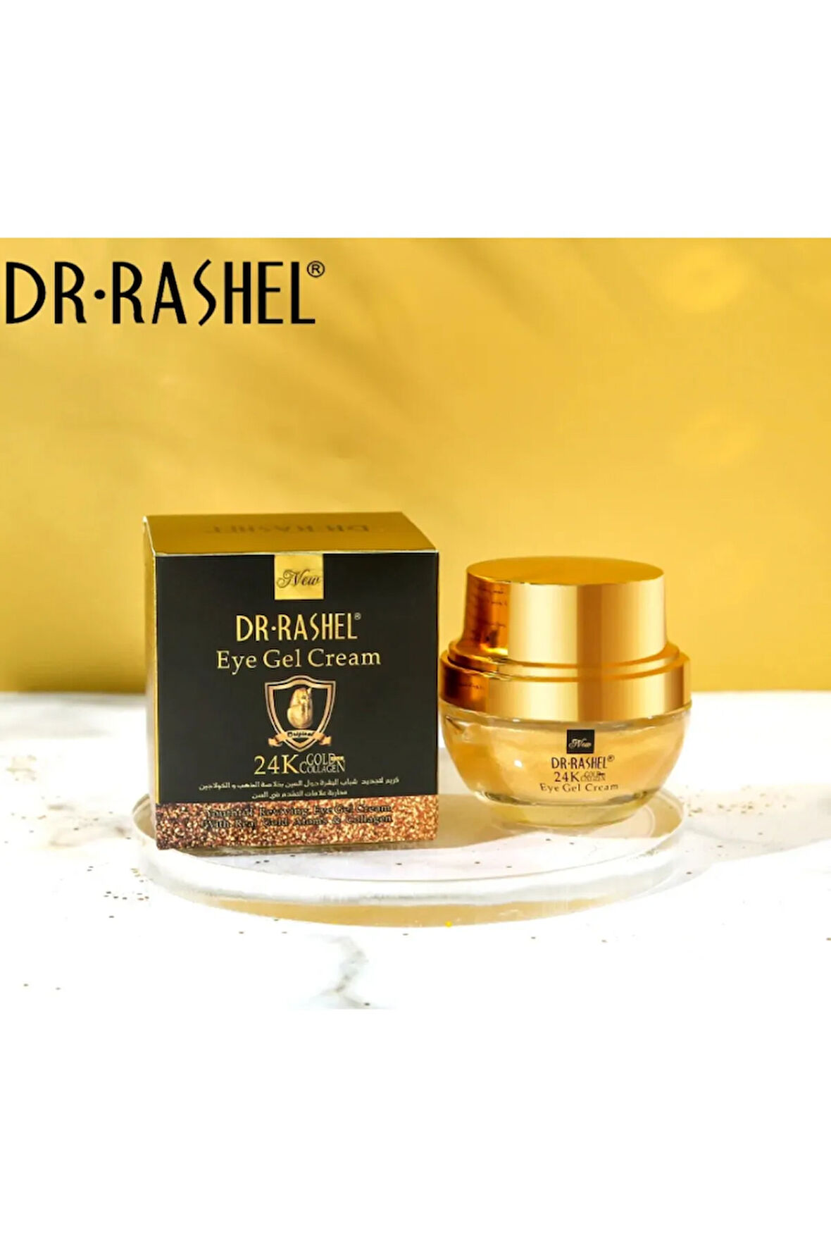 24K Altın ve Kolajen Göz Jeli Kremi 20ml (1 adet)