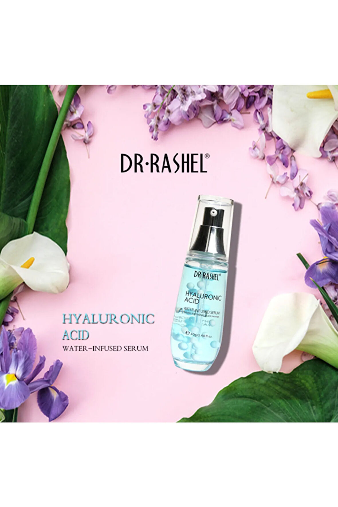 Canlandırıcı Hyaluronik Asit Su İnfüzyonlu Gençlik Serumu 40g (1 adet)