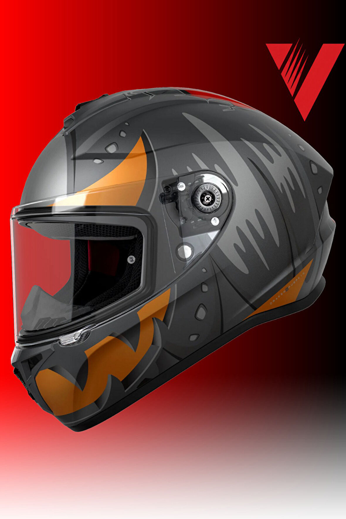 AXXIS DRAKEN S PUMPKIN B4 MATT FLOUR ORANGE