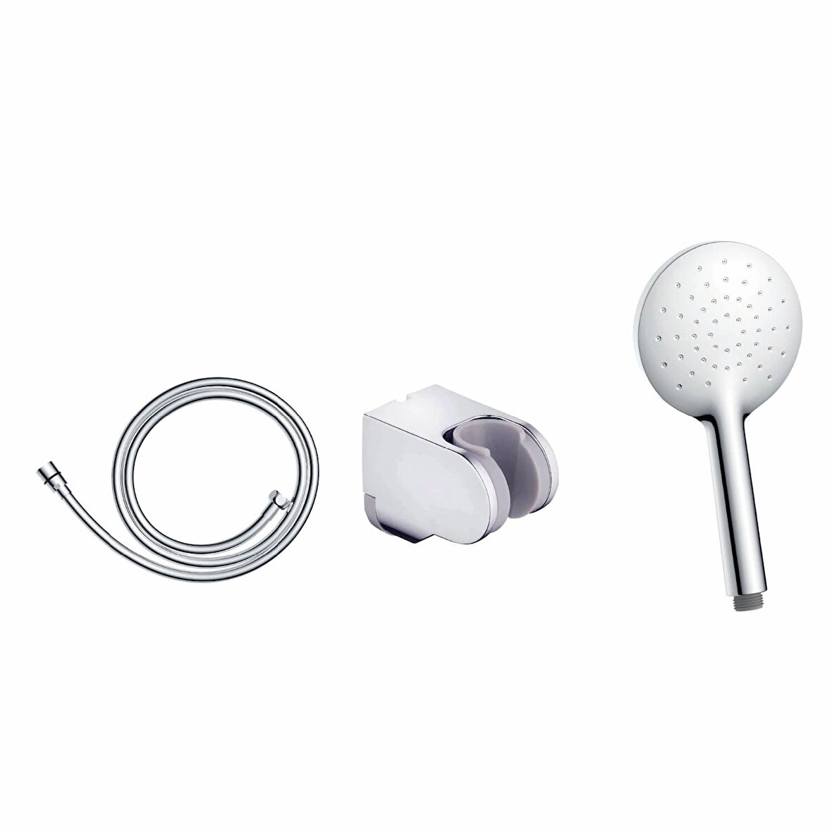 Kireç Kırıcılı El Duşu Seti (Yuvarlak) DS.SH121