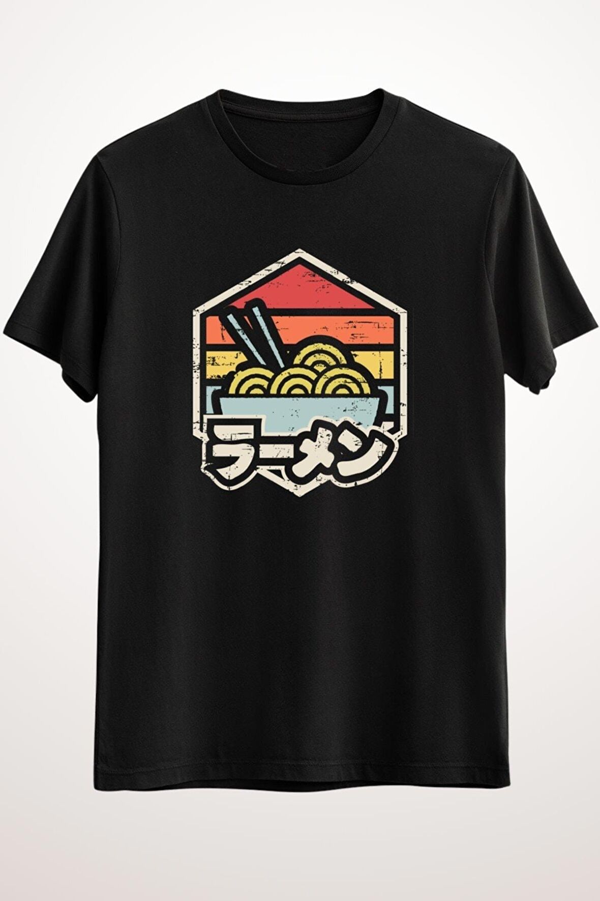 Erkek Siyah Retro Ramen - Ds1135