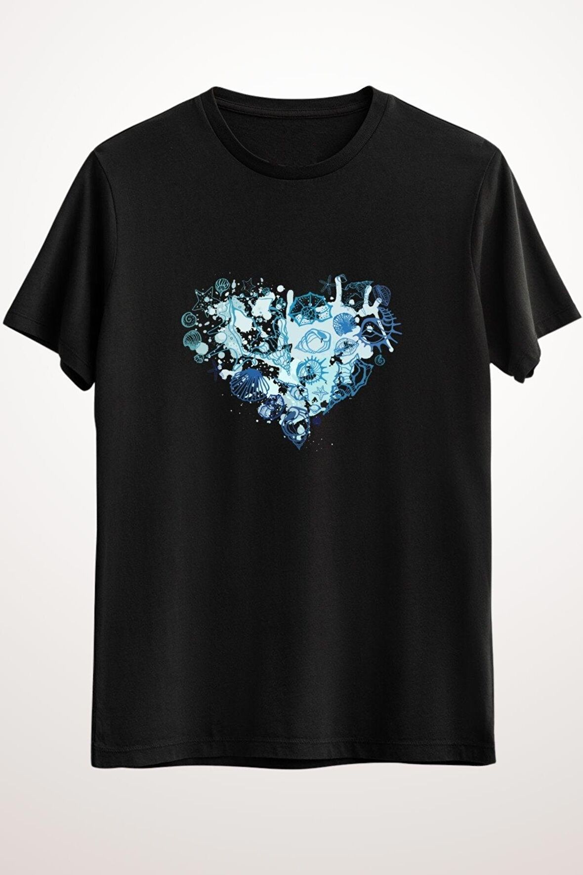 Erkek Siyah Sea. Heart Of The Shells. - Ds1301