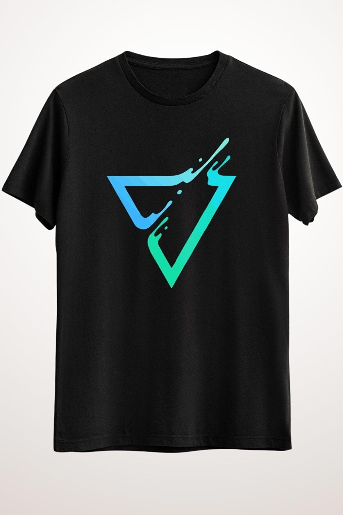 Erkek Siyah Liquid Triangle - Ds1321