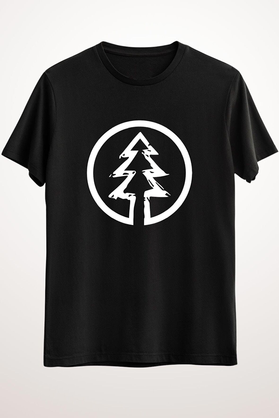 Erkek Siyah Simplistic Outdoor Tree (inverted) - Ds1413