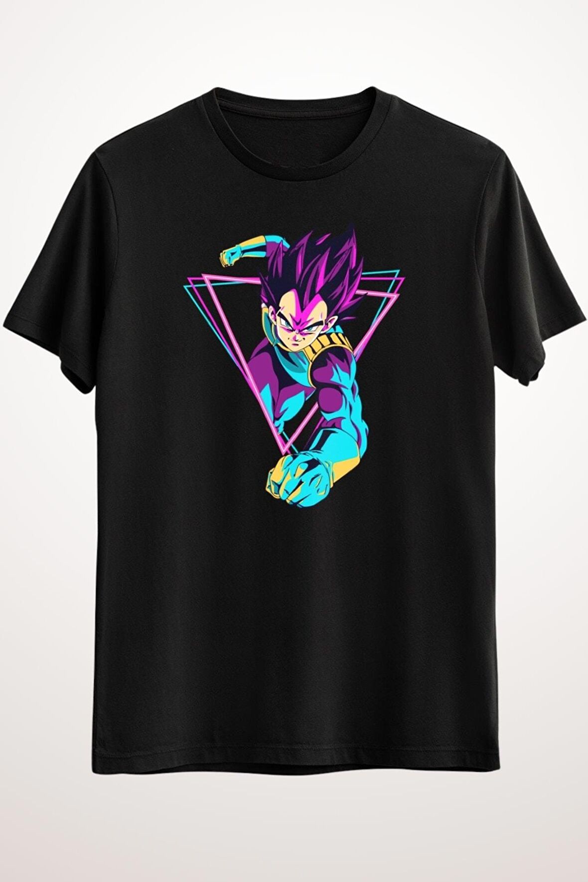 Erkek Siyah Dragon Ball - Vegeta - Ds1577