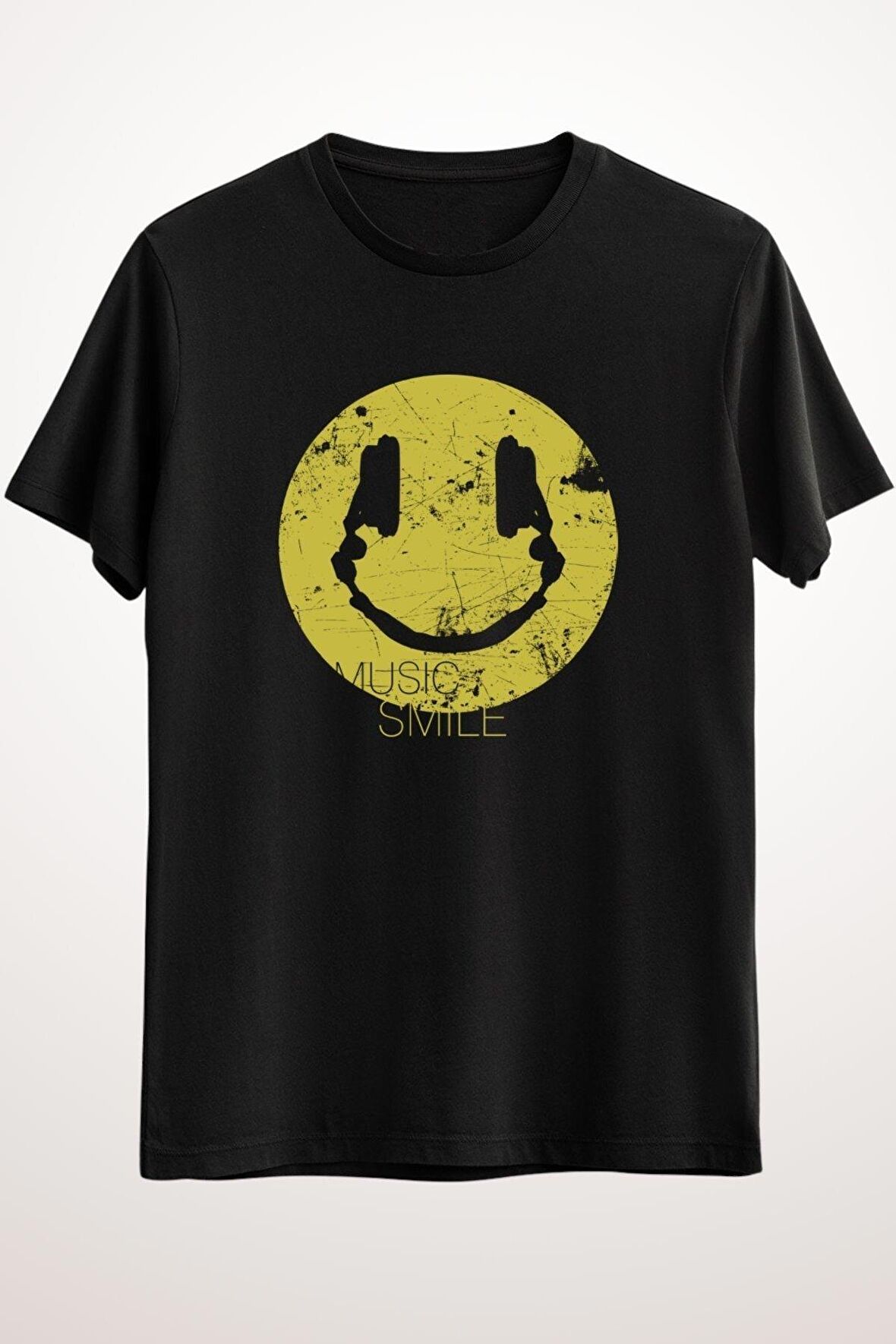 Erkek Siyah Music Smile - Ds1642