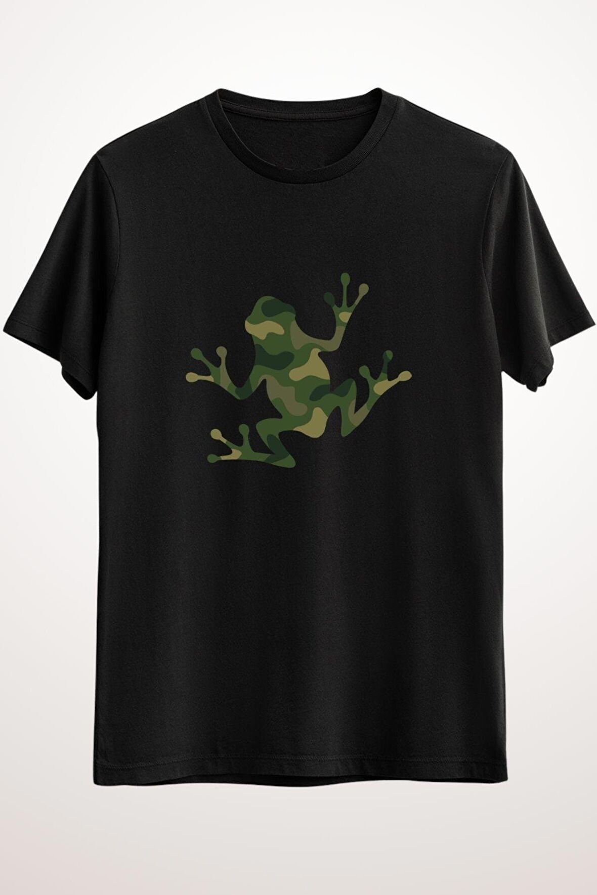 Erkek Siyah Camouflage Frog - Ds1664