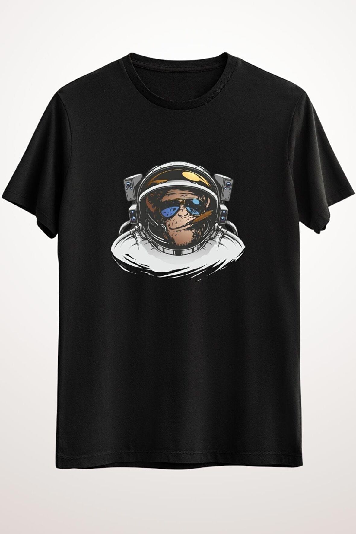 Erkek Siyah Monkey Astronaut - Ds1700