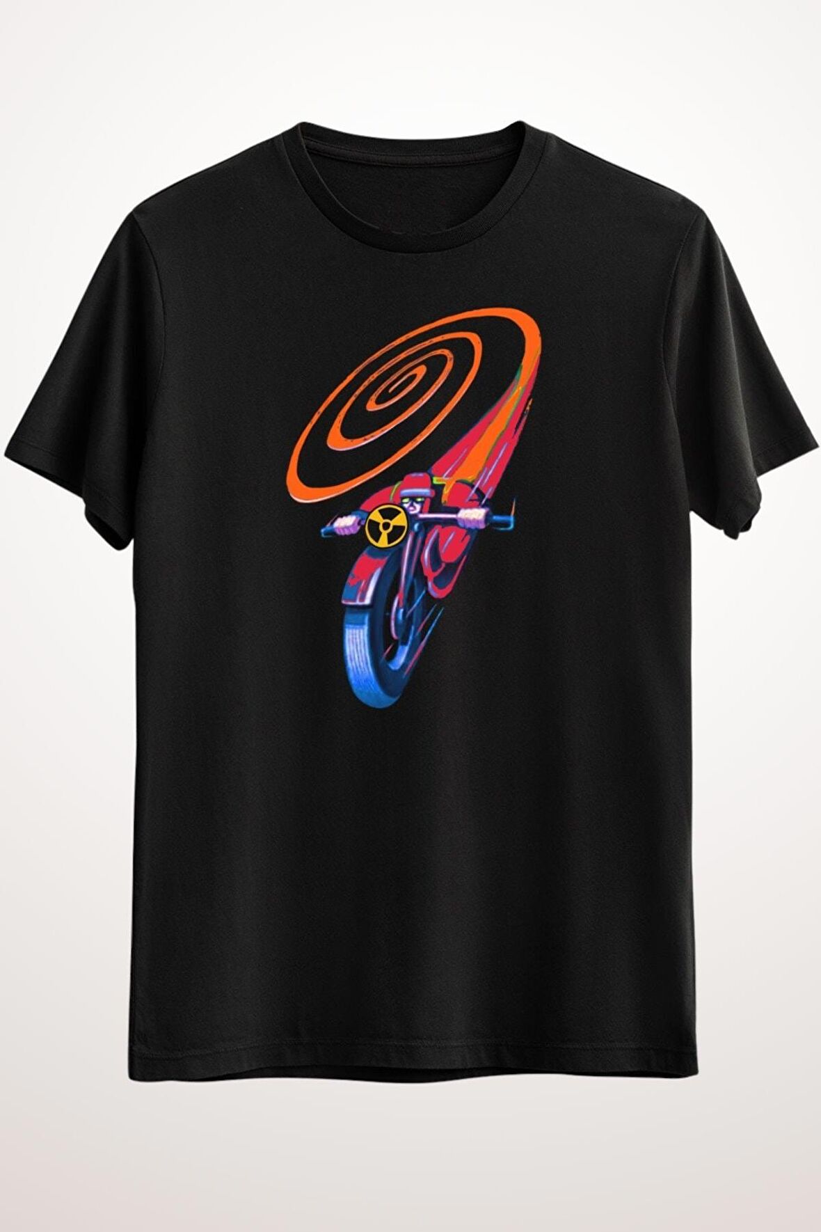 Erkek Siyah Deco Motorcycle Racer - Ds1816