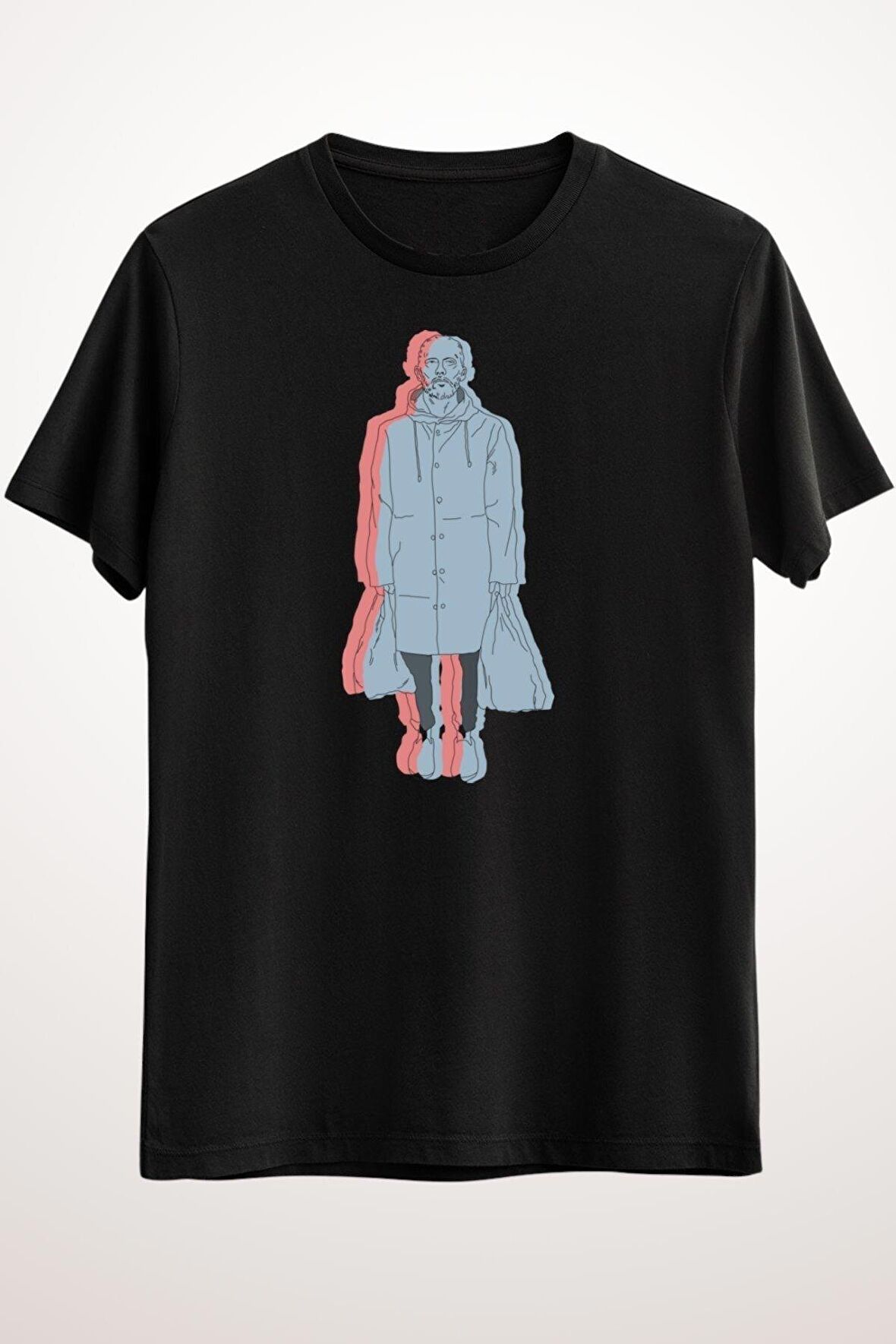 Erkek Siyah Thom Yorke - Ds1864