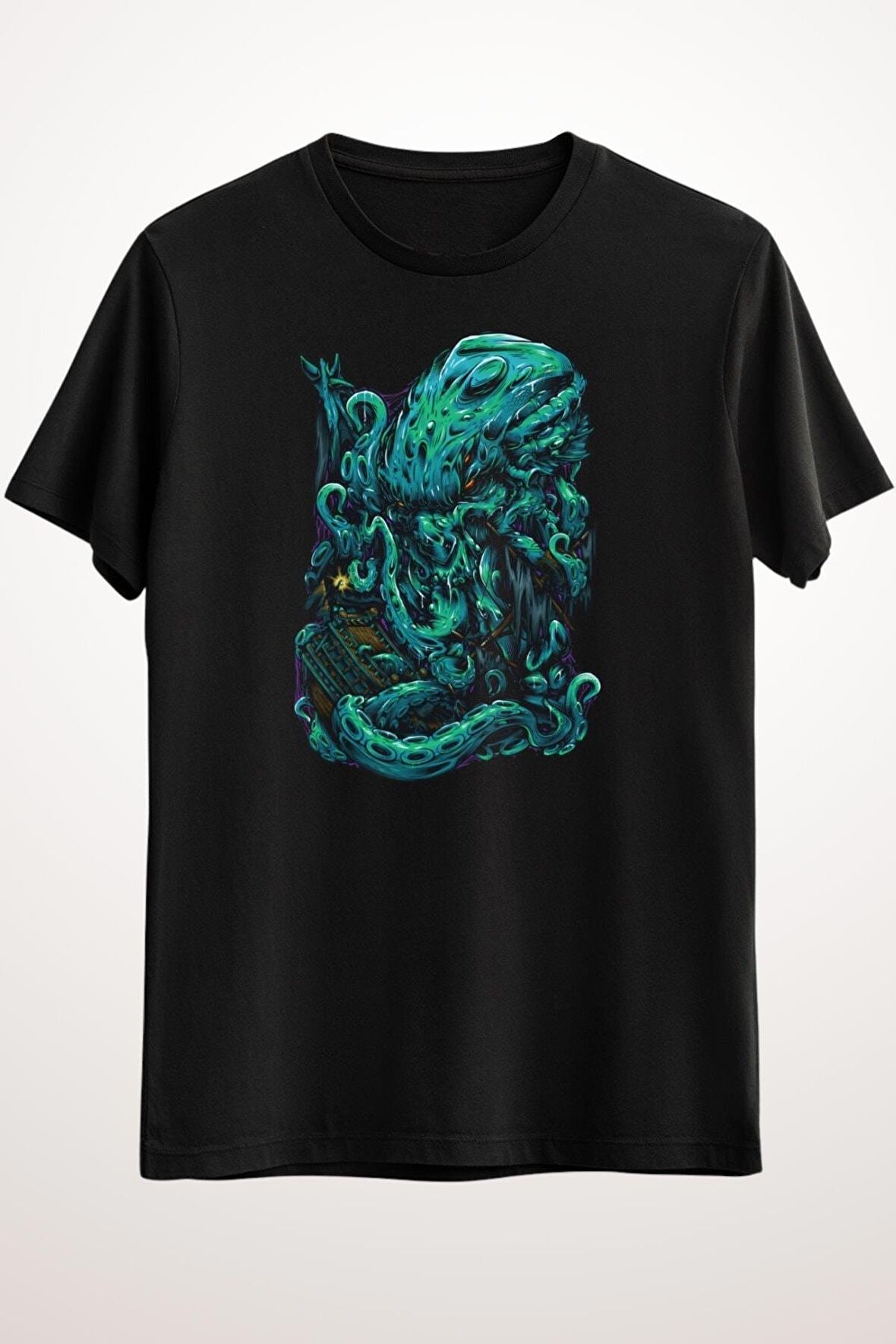 Erkek Siyah Cthulhu - Terror From The Depths... - Ds1881