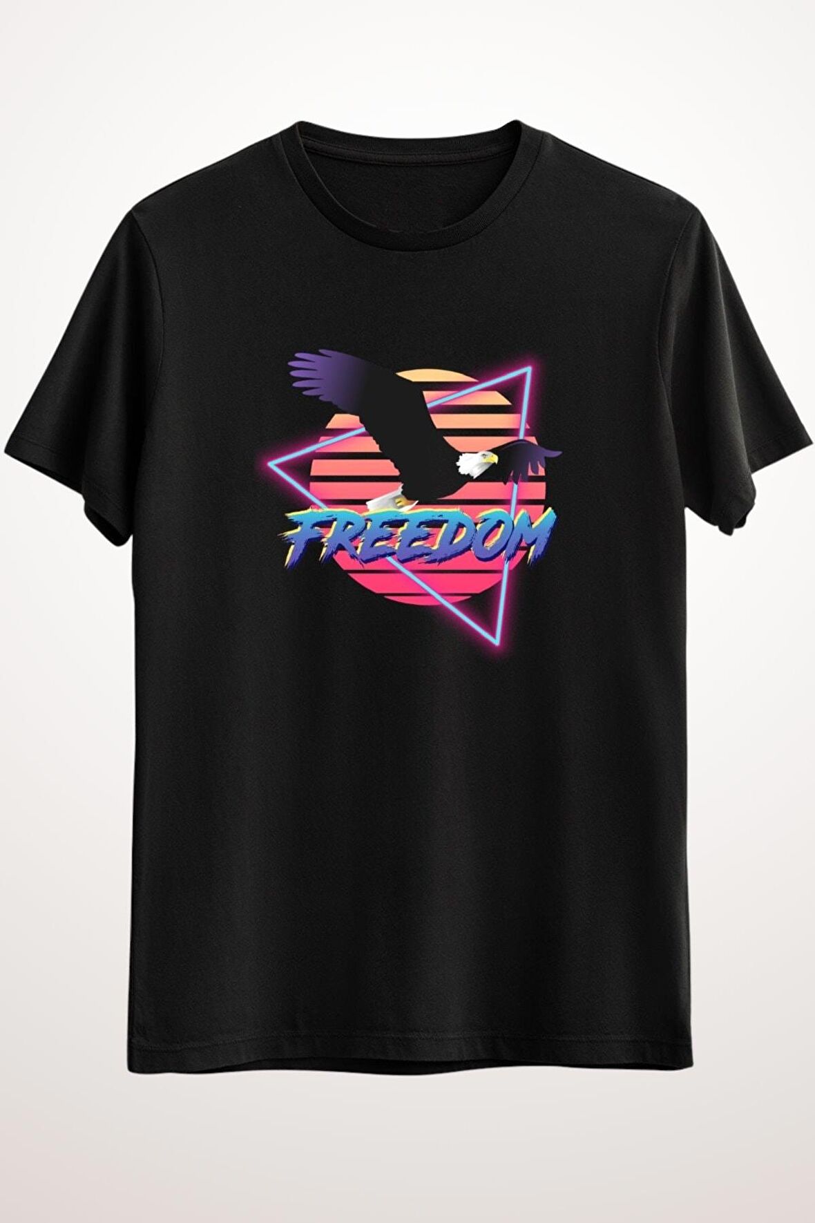 Erkek Siyah Freedom-retro Wave - Ds1895