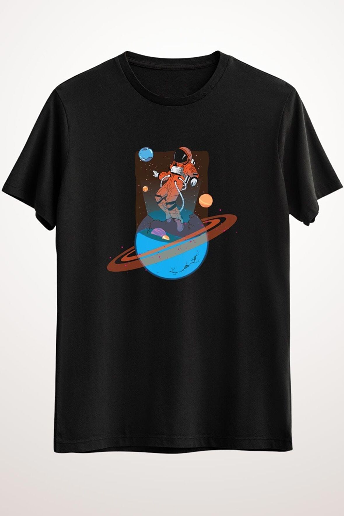 Erkek Siyah Astronaut - Ds2003