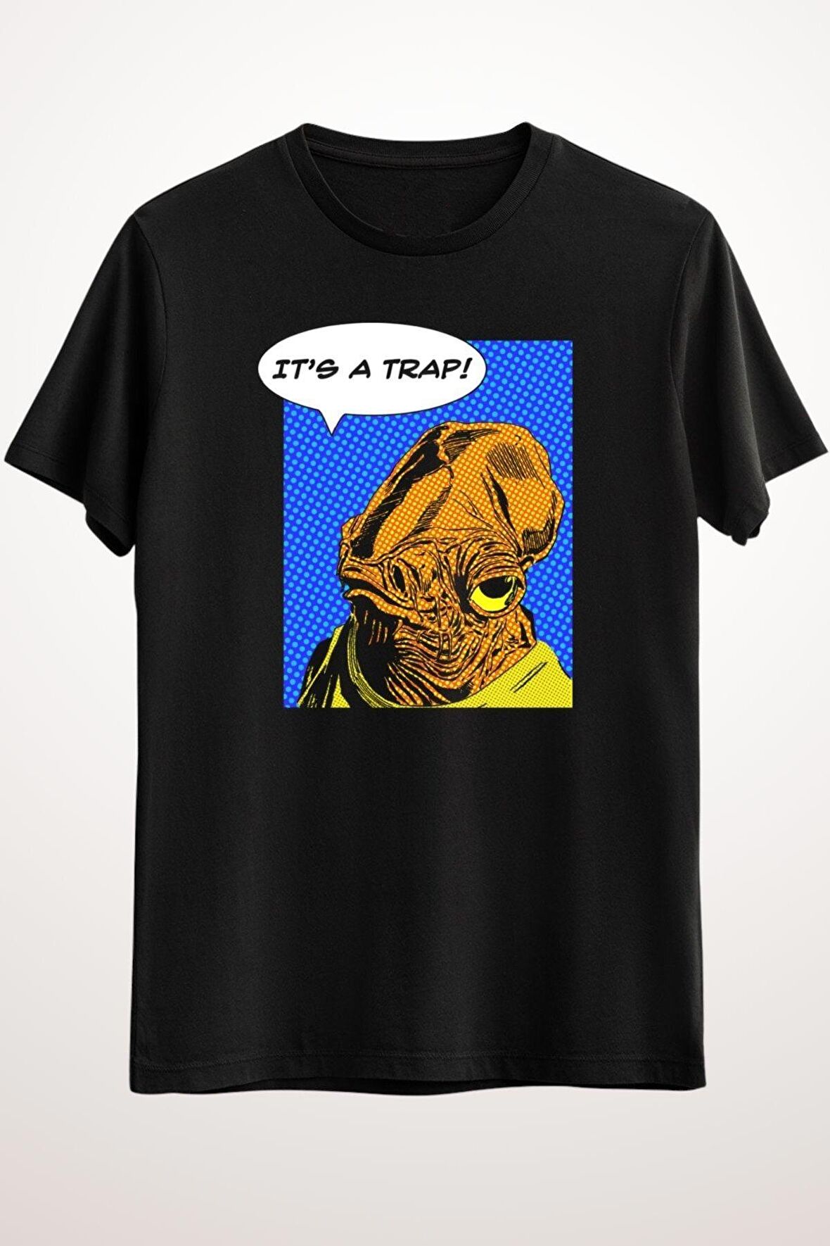Erkek Siyah Admiral Ackbar's Appraisal - Ds2168