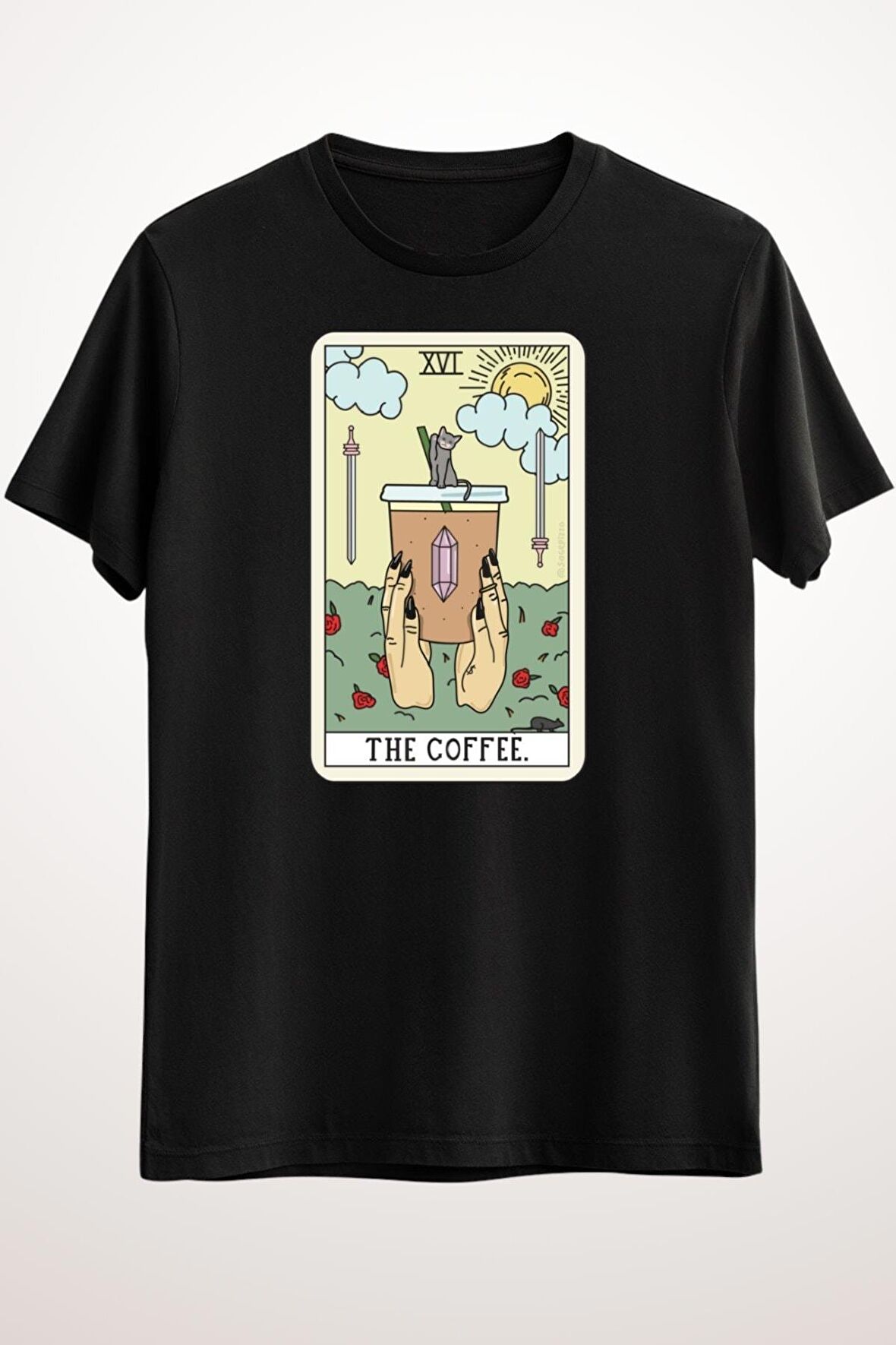 Erkek Siyah Coffee Readıng - Ds2643