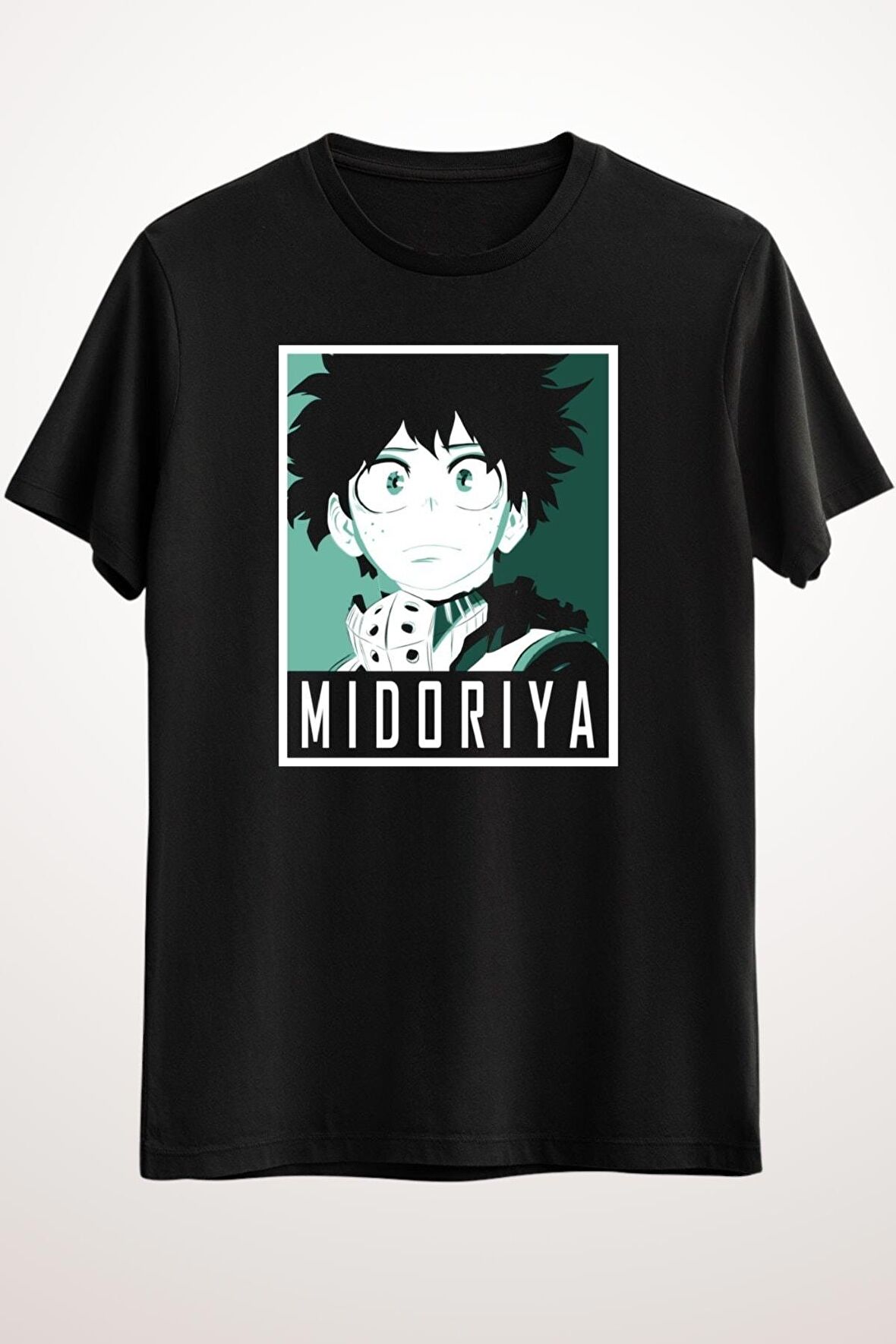 Erkek Siyah Midoriya Hope Poster V2 - Ds2768