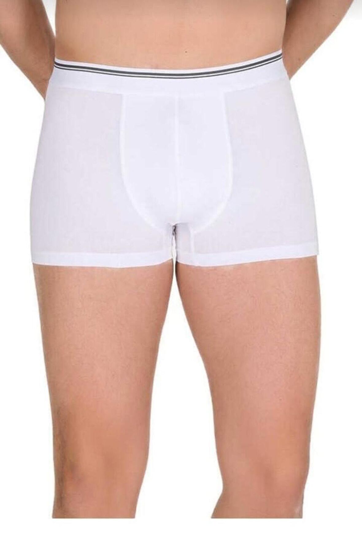 BERRAK 1097 ERKEK LİKRALI DÜZ BOXER TEKLİ