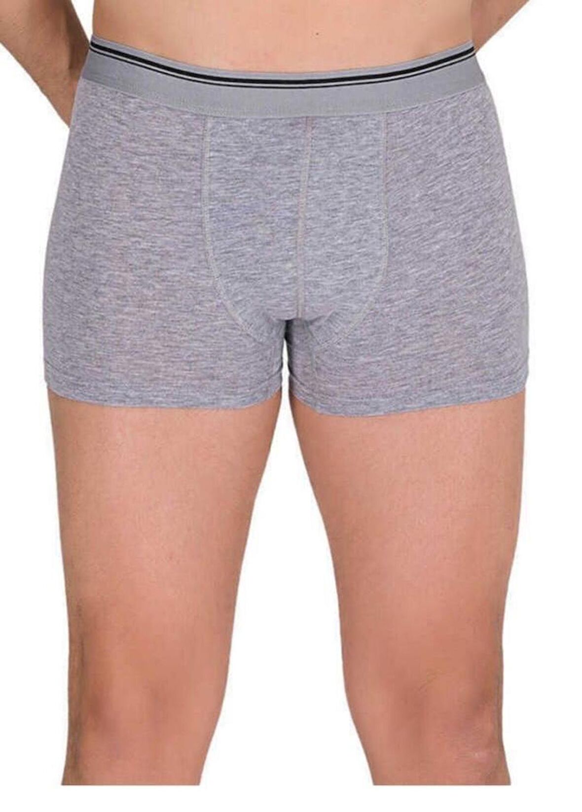 BERRAK 1097 ERKEK LİKRALI DÜZ BOXER 6 ADET