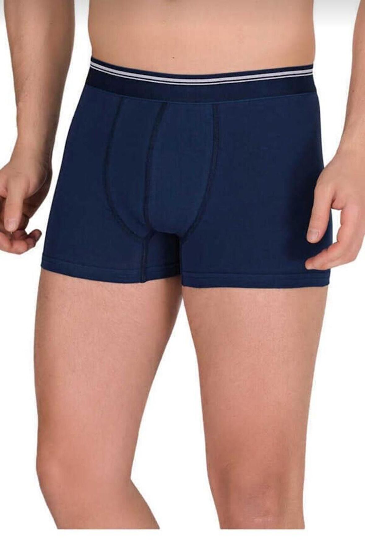 BERRAK 1097 ERKEK LİKRALI DÜZ BOXER 12 ADET