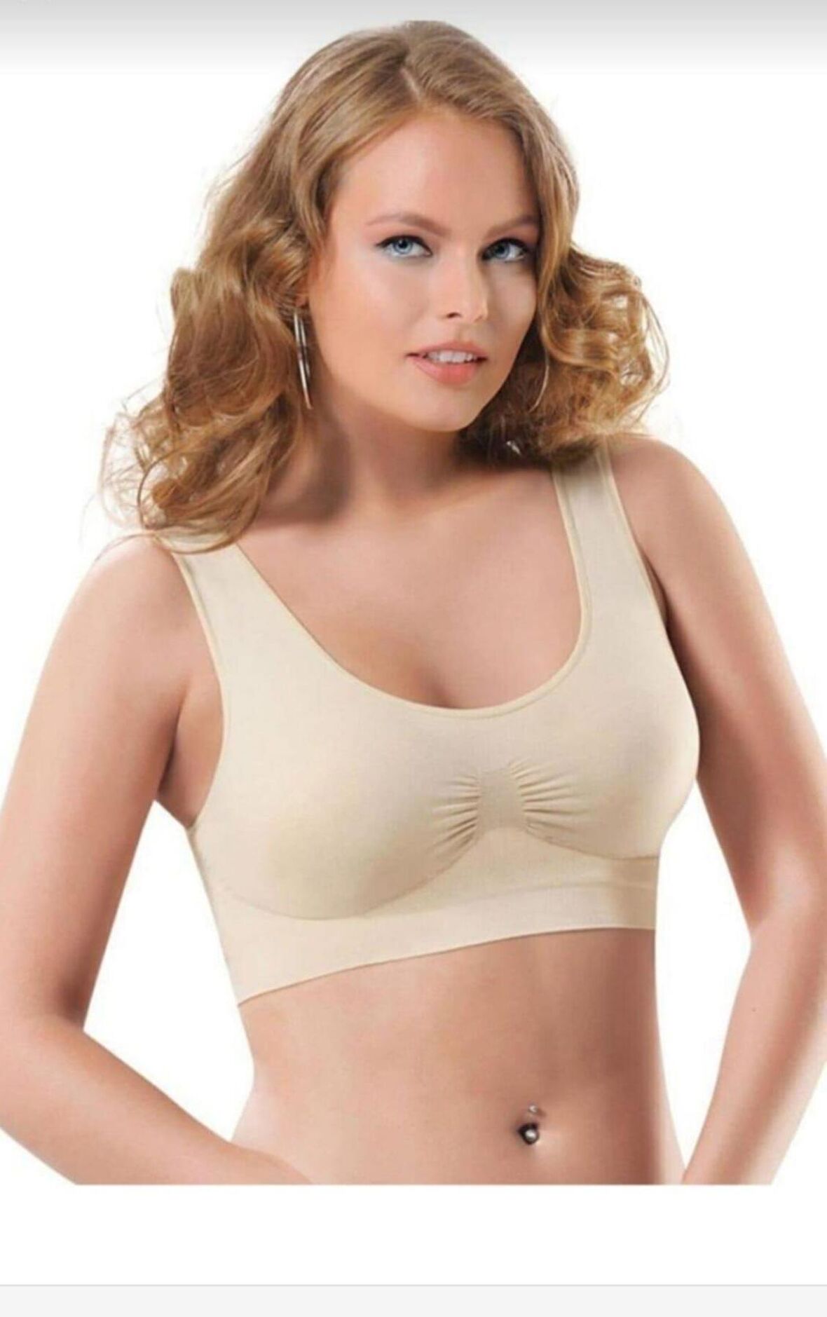 NBB 2411 Kadın SEAMLESS DİKİŞSİZ PEDLİ TOPARLAYICI BÜSTİYER TEKLİ