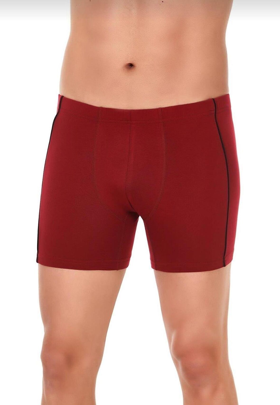  109 ERKEK SÜPER MODAL BİYELİ BOXER 6 ADET