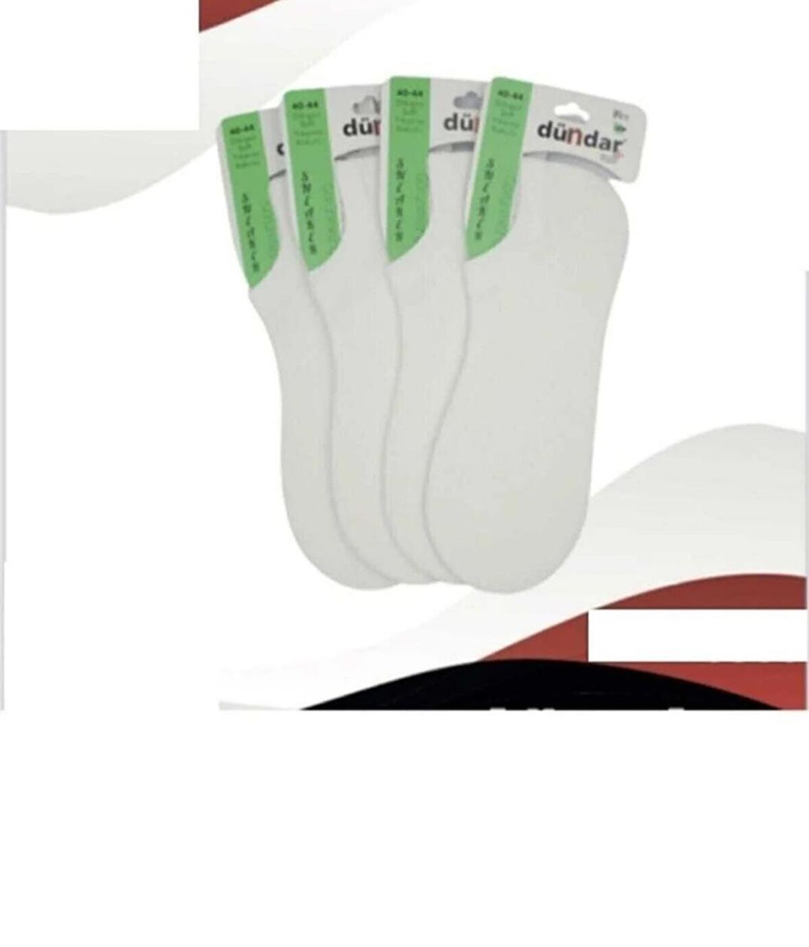 DÜNDAR PLUS 6883 ERKEK BAMBU SNECKER KOKULU ÇORAP 6 ADET