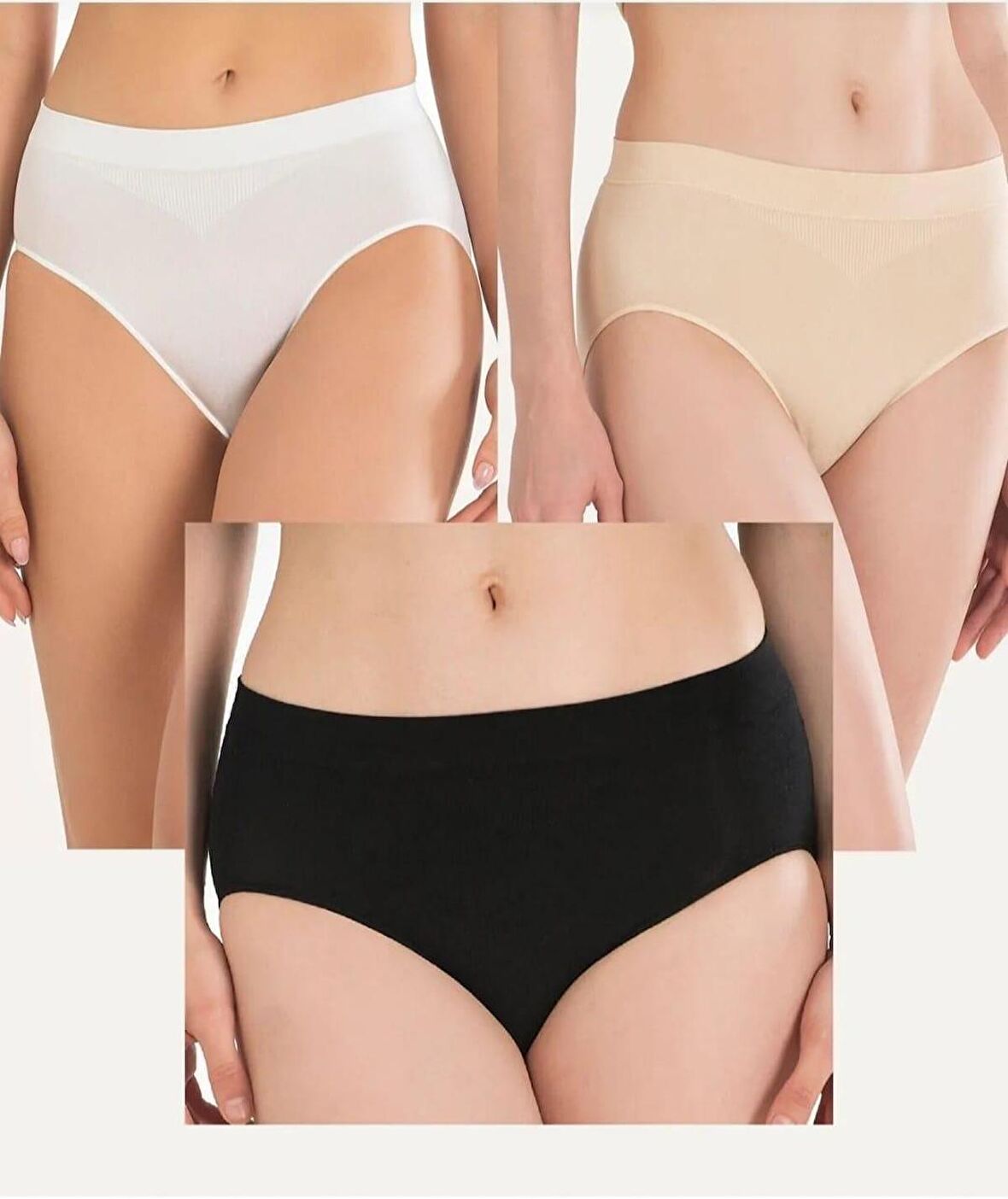 NBB 2006 Kadın DİKİŞSİZ SEAMLESS KÜLOT 3 ADET