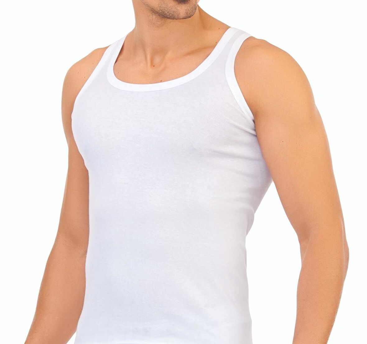 TUTKU 0102 ERKEK RİBANA ASKILI ATLET 6 ADET