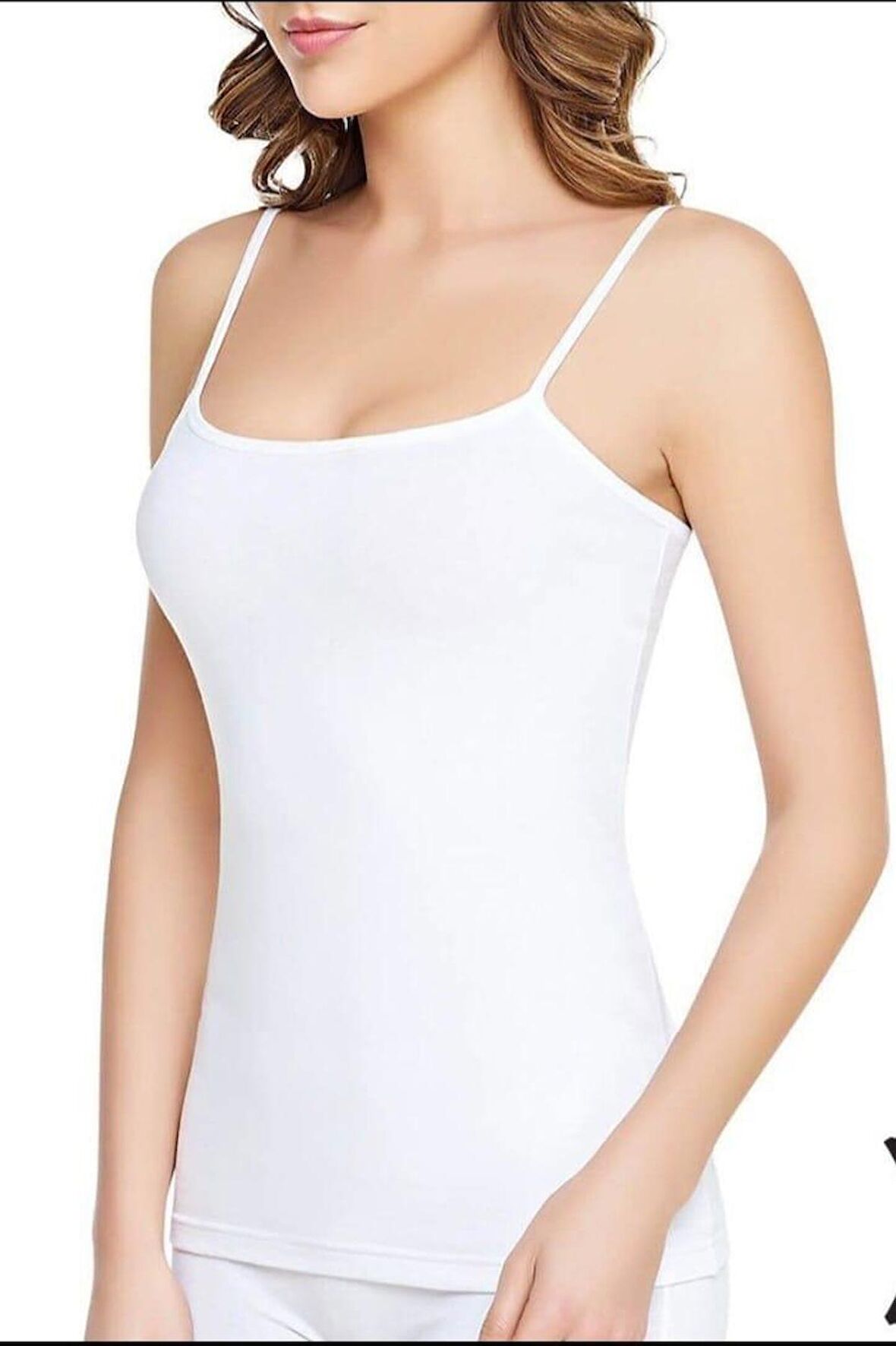 TUTKU 0146 Kadın ELASTAN İP ASKILI ATLET 10 ADET