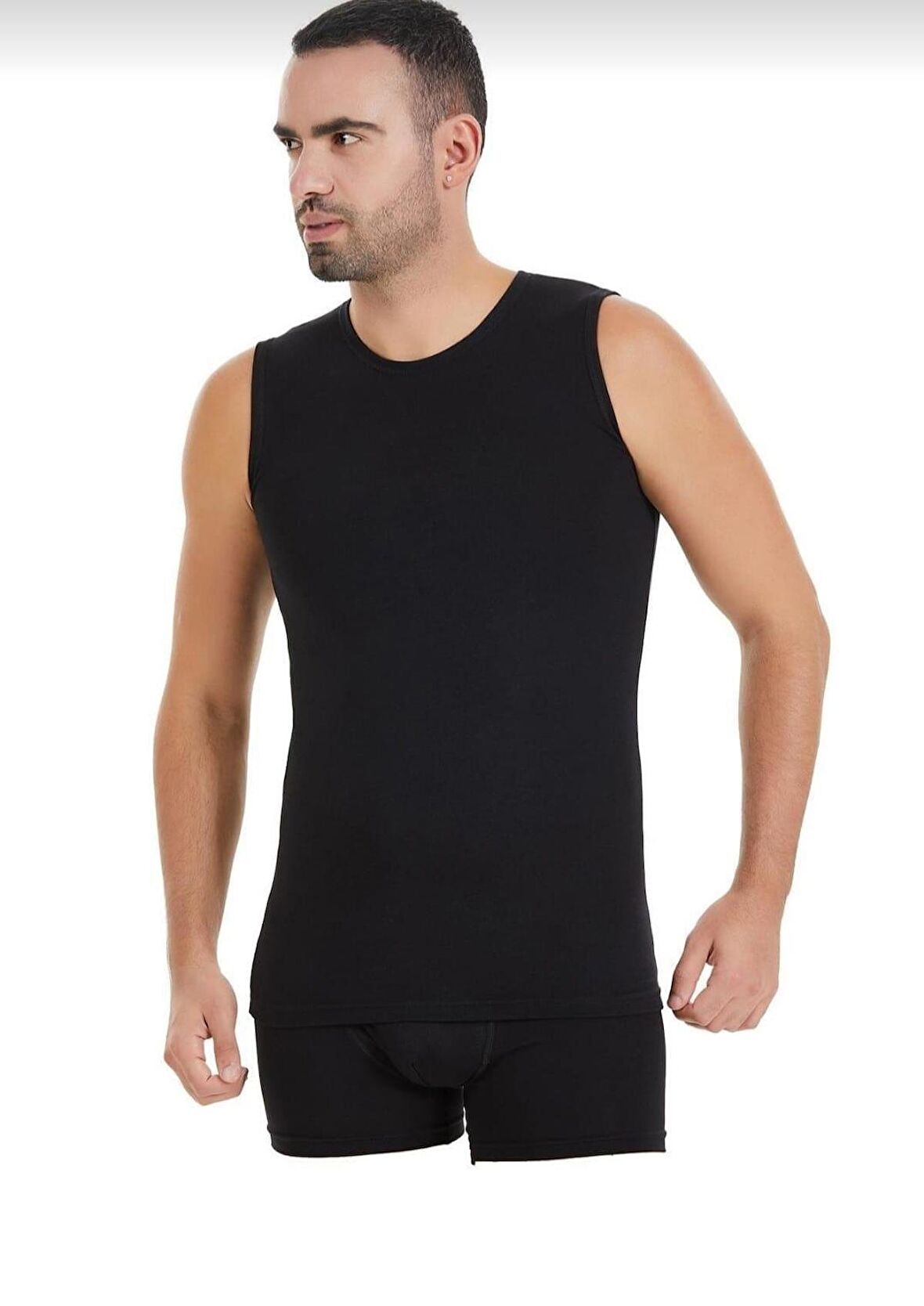  76 ERKEK MODAL SIFIR KOL ATLET TEKLİ