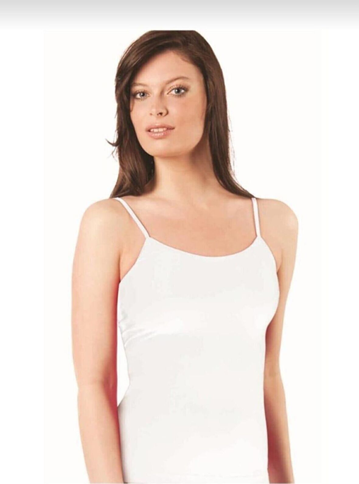 ELİT LİFE 846 ( AT-01 ) Kadın DİKİŞSİZ İP ASKILI ATLET TEKLİ