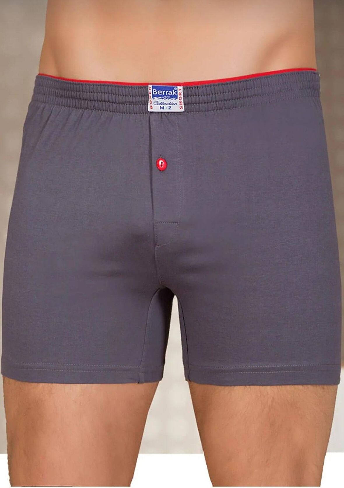 BERRAK 1099 ERKEK PENYE BOXER ŞORT TEKLİ