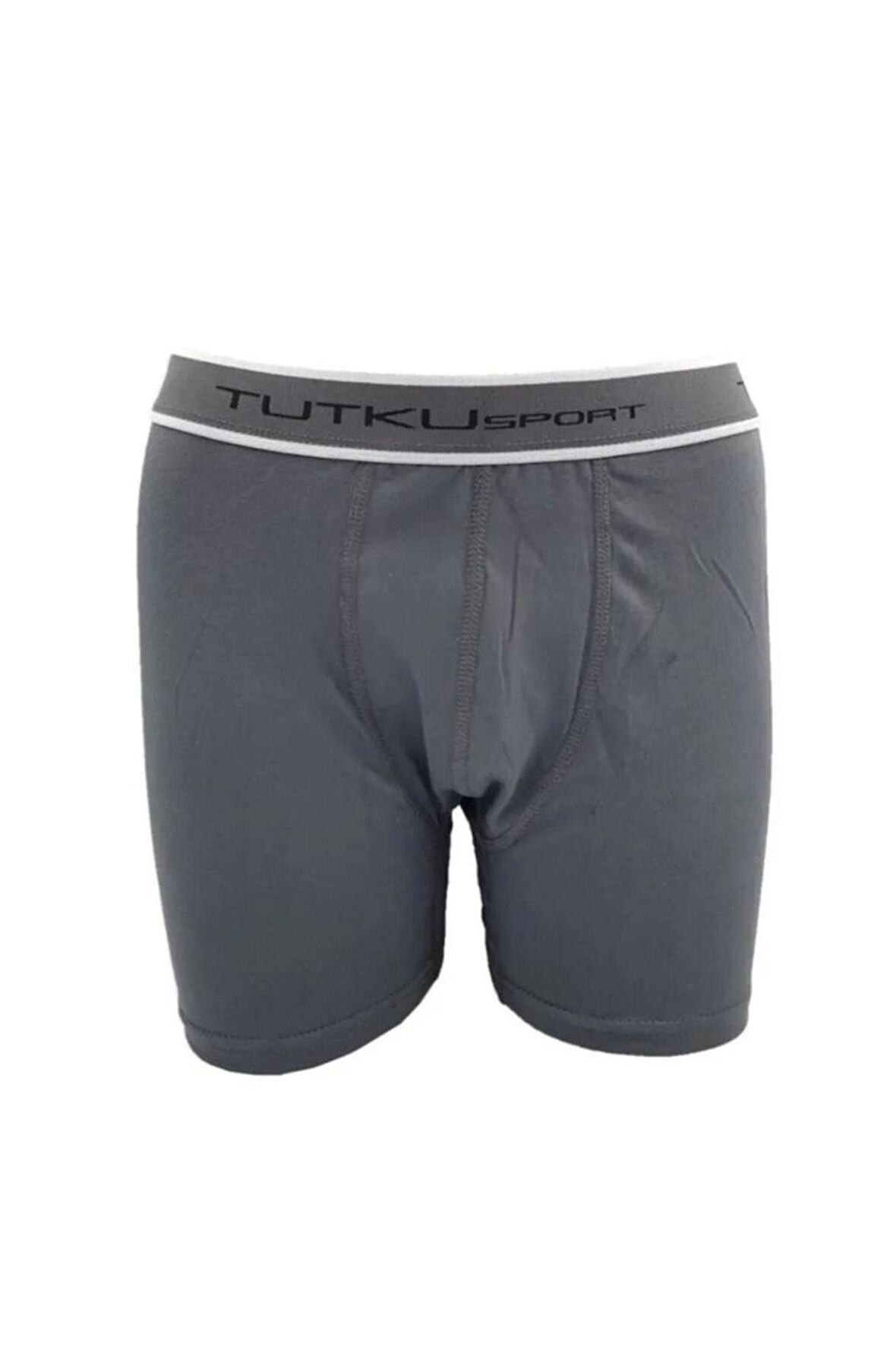 TUTKU 0400 ERKEK ELASTAN SPOR BOXER TEKLİ