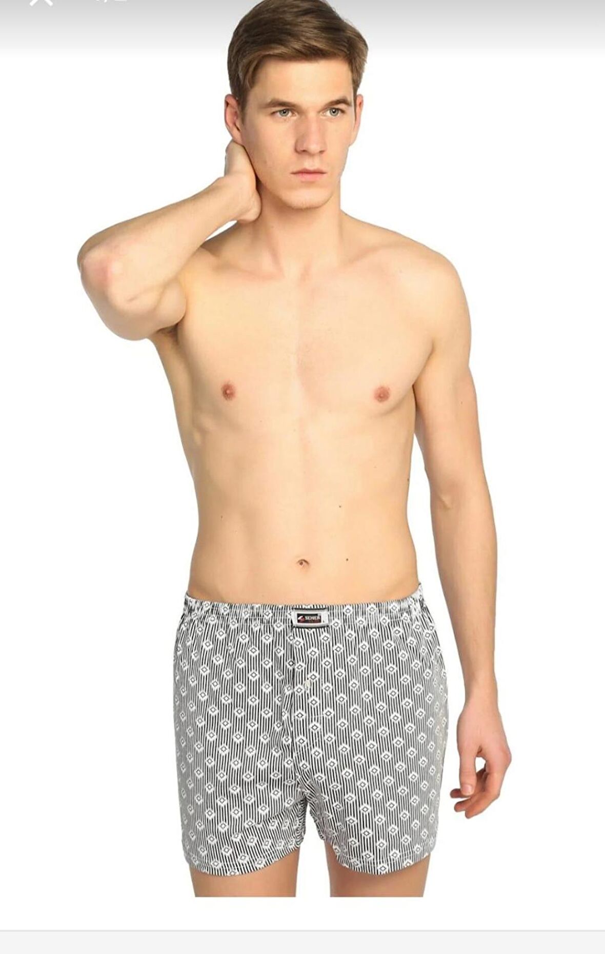 SEHER I 0007 ERKEK DESENLİ BOXER 10 ADET
