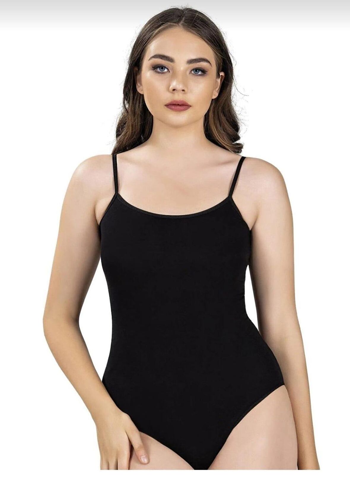 JİBER 502 Kadın İP ASKILI ÇITÇITLI BODY 10 ADET