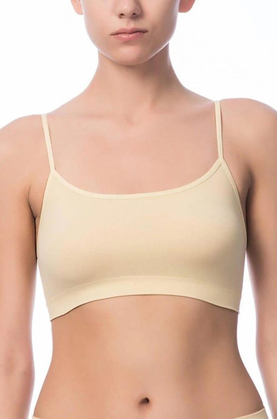 NBB 2415 Kadın DİKİŞSİZ İP ASKILI BÜSTİYER 6 ADET