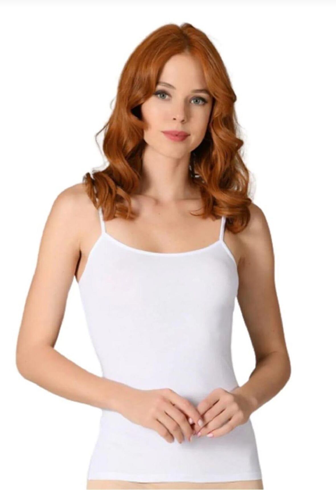 NBB 663 Kadın LİKRALI İP ASKILI ATLET 3 ADET