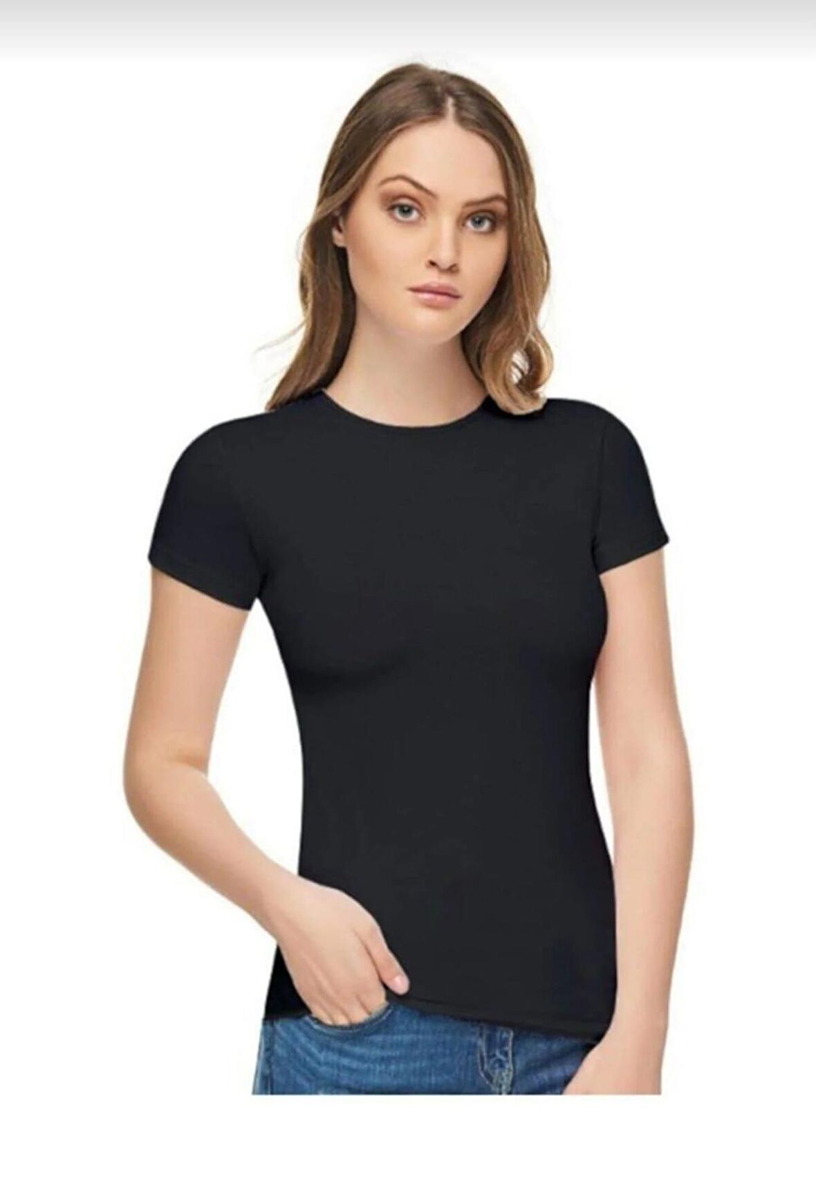 TUTKU ELİT 2202 KADIN ELASTAN SIFIR YAKA YARIM KOL ATLET 12 ADET