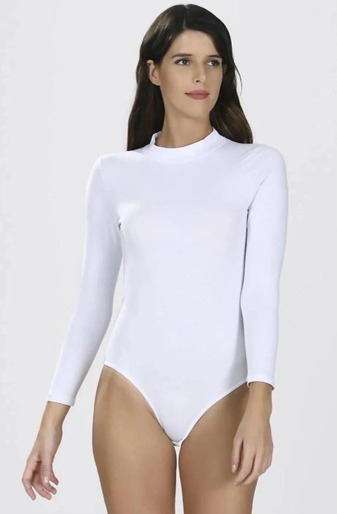 NBB 2960 KADIN UZUN KOL ÇITÇITLI BODY TEKLİ