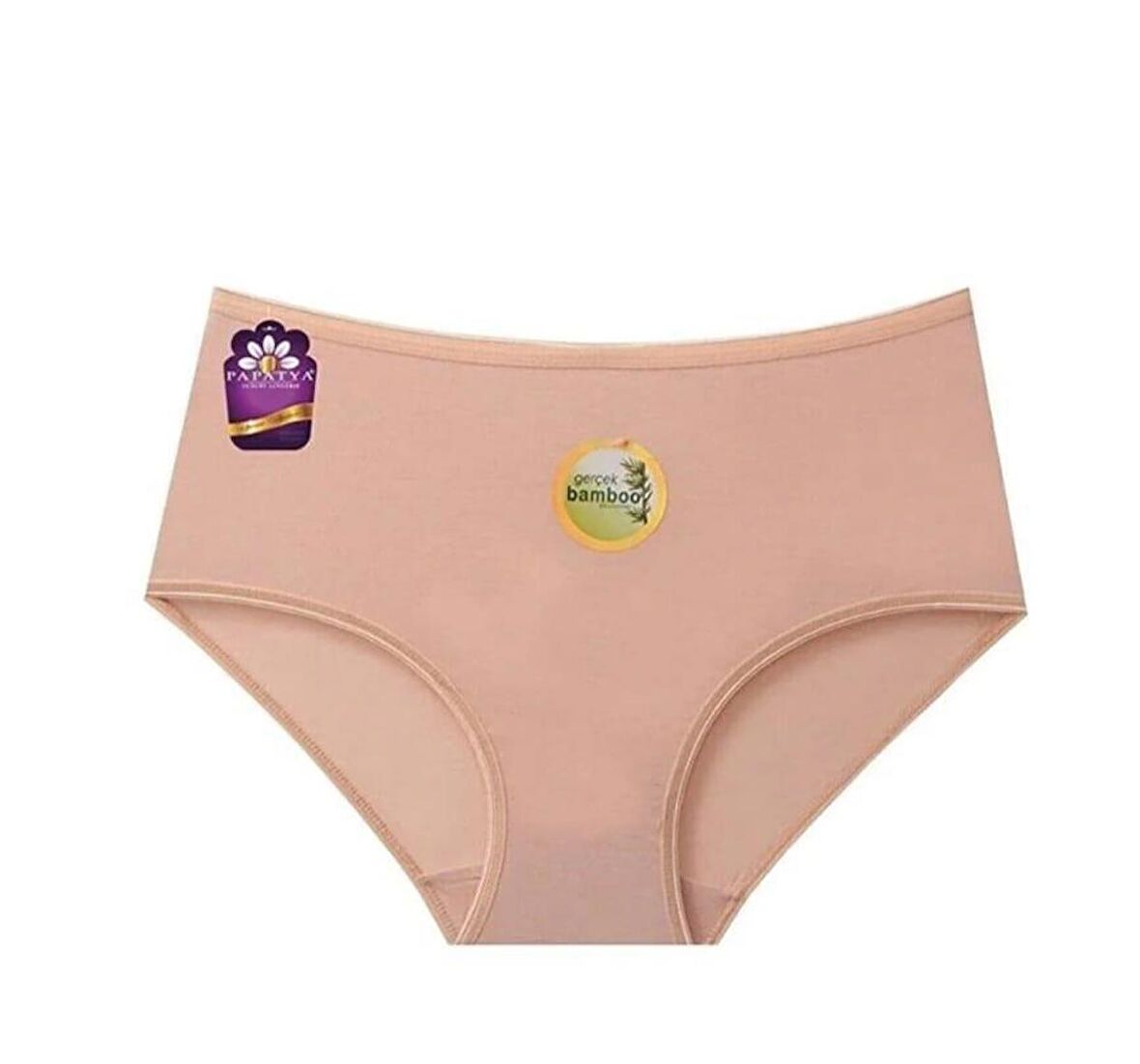 PAPATYA 2572 KADIN YÜKSEK BEL BAMBU KÜLOT 12 ADET