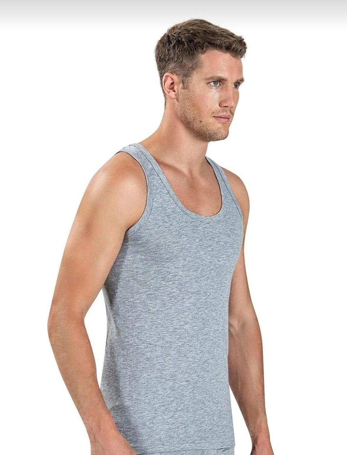 JİBER 110 ERKEK PENYE ASKILI ATLET 12 ADET